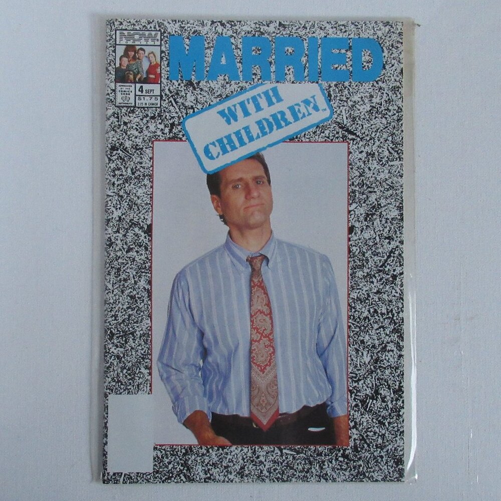 Married with Children, Comic book, #4, Vintage TV, 90s, Ed O'Neill